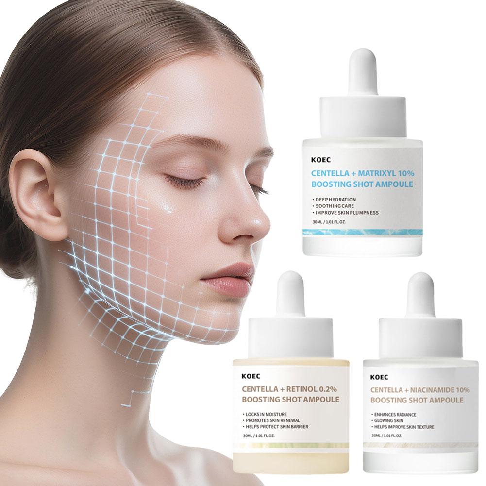 한국 KOEC 마다가스카르 센텔라 부스팅 샷 앰플 에센 - The Ordinary Serum Hyaluronic Acid 리뷰 및 가격