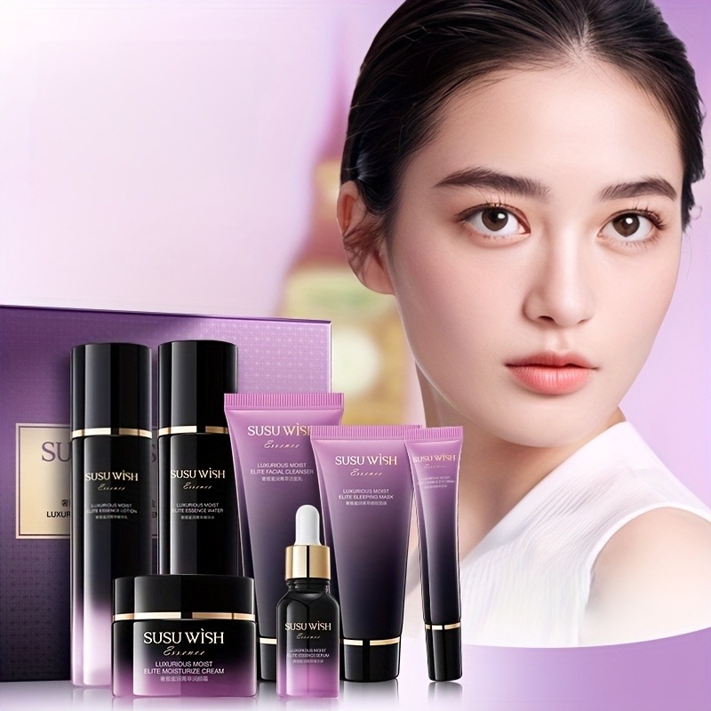 고급스럽고 우아한 9종 보습 에센스 세트, 클렌징 밀크 - Luxury Skincare Ingredients 리뷰 및 가격