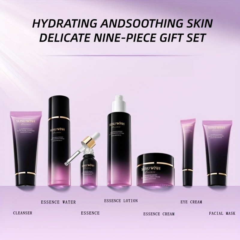 고급스럽고 우아한 9종 보습 에센스 세트, 클렌징 밀크 - Luxury Skincare Ingredients 리뷰 및 가격